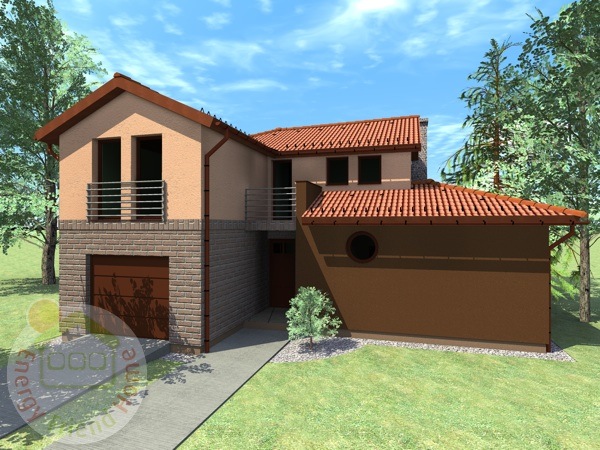 Maria családiház típusterv (170 m2)2